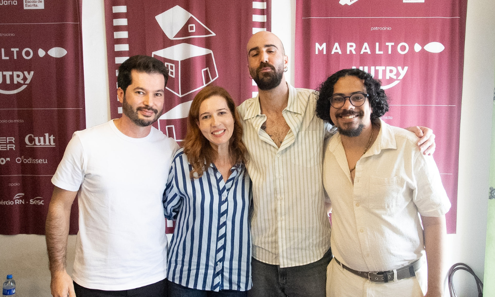 Aquilo que só a ficção se atreve a fazer: em sua segunda mesa na Casa Acaso, a revista O Odisseu reúne Samir Mesquita, Gabriel Stroka Ceballos e Myriam Scotti.
